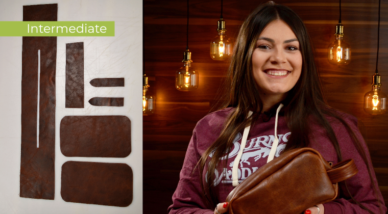 Leather Toiletry Bag