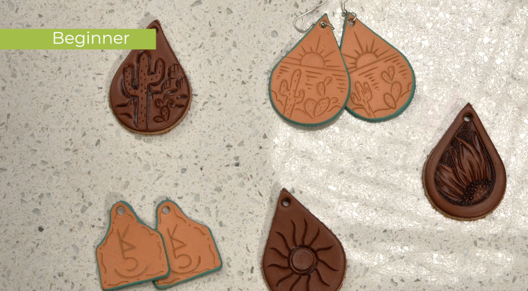 Easy Leather Earrings