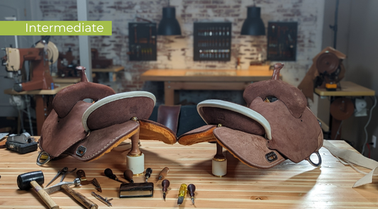 Rawhide Cheyenne Roll & Standard Cantle Bindings: Master the Art of Saddle Finishing