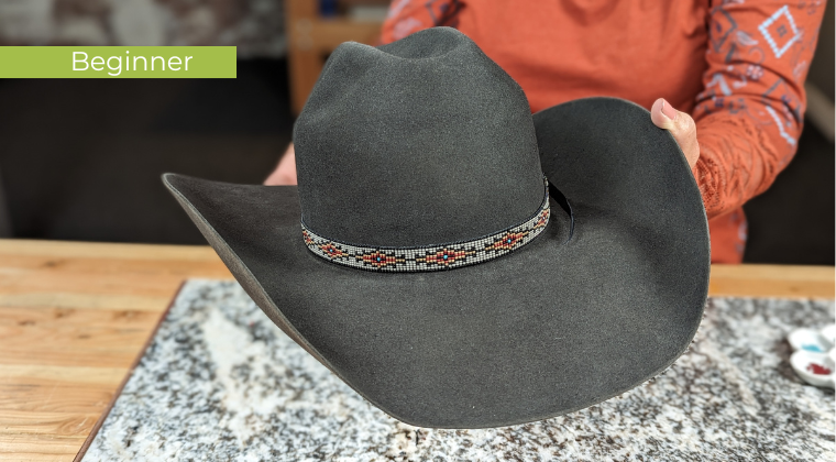 How to Make a Beaded Hatband