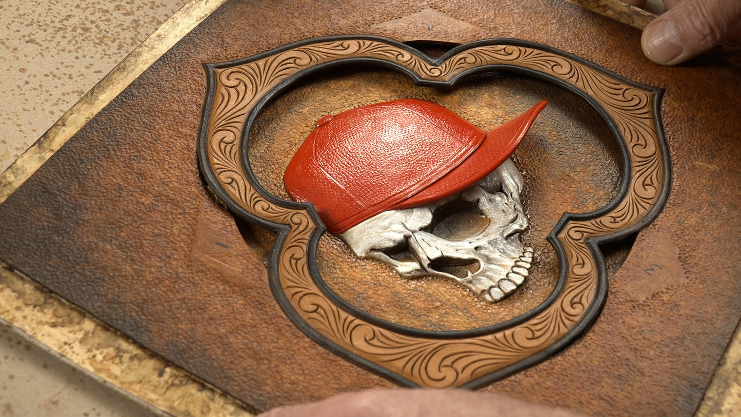 Leather Embossing: Create a Skull & 3D Celtic Border