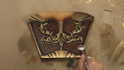 Create a stunning pair of leather bracers—even as a beginner