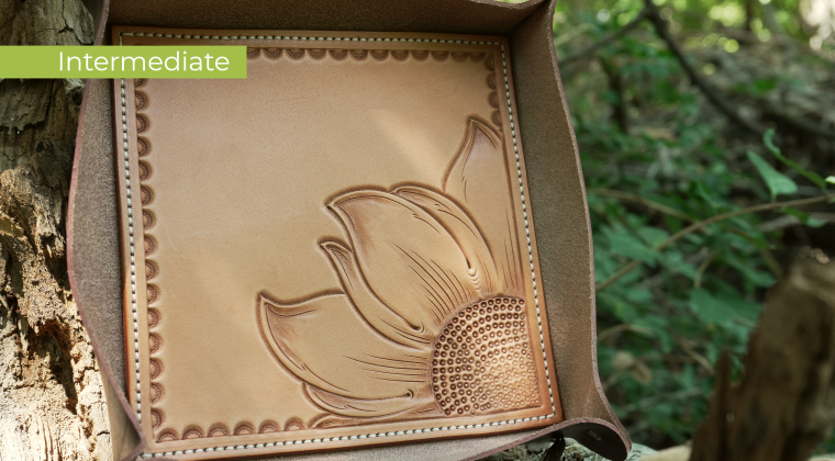 Make a Tooled Leather Valet Tray