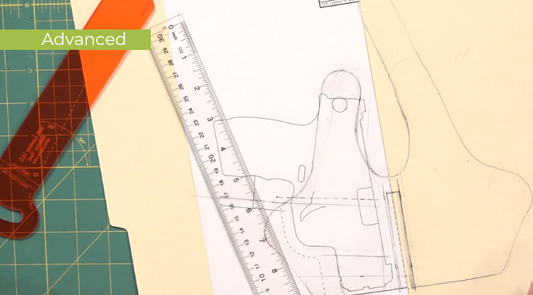 Design & Patterning for a Three Piece Holster