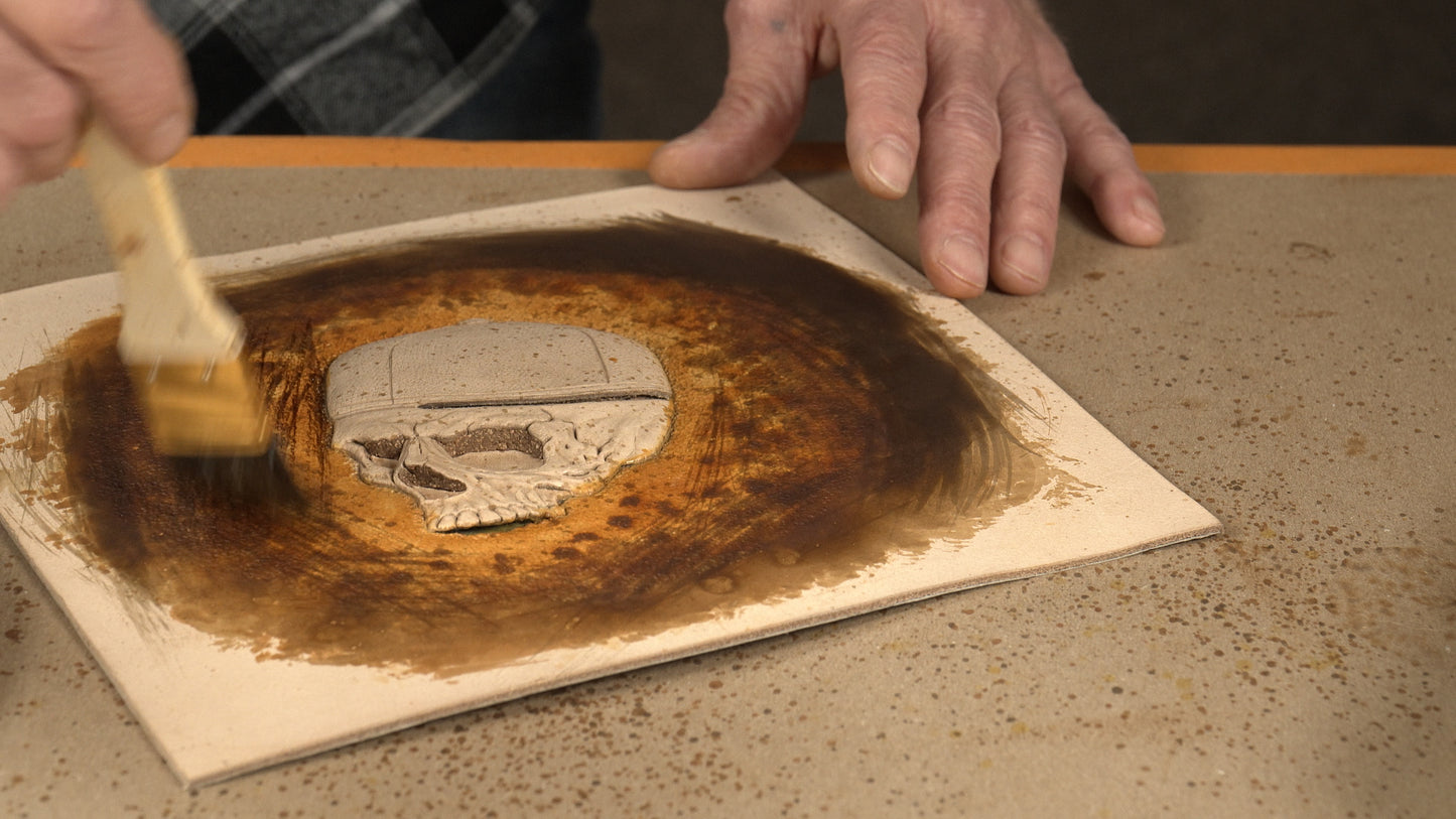 Leather Embossing: Create a Skull & 3D Celtic Border