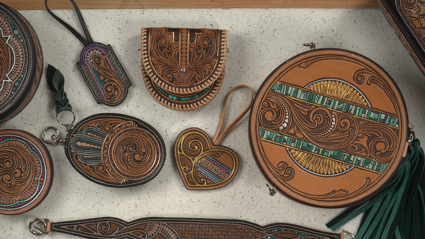 Learn Color Mixing and Painting for Leather