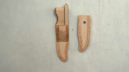 Design and Build a Leather Scabbard Knife Sheath