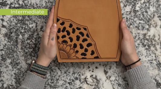 Tool and Stitch a Leather Mouse Pad