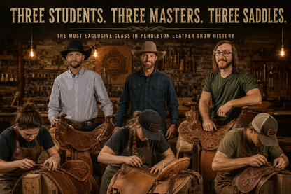 Five Days to a Finished Saddle: Three Students. Three Masters. Three Saddles.
