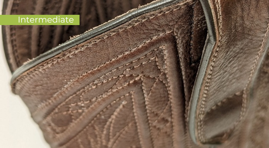 Leather Beading for a Polished Finish