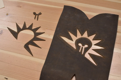Create a Leather Inlay for a Boot Top