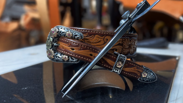 Blank to Finished tooled Belt with Lexi Brunson