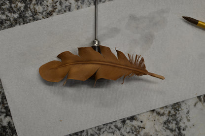 Creating & Coloring 3D Leather Feathers with Jim Linnell