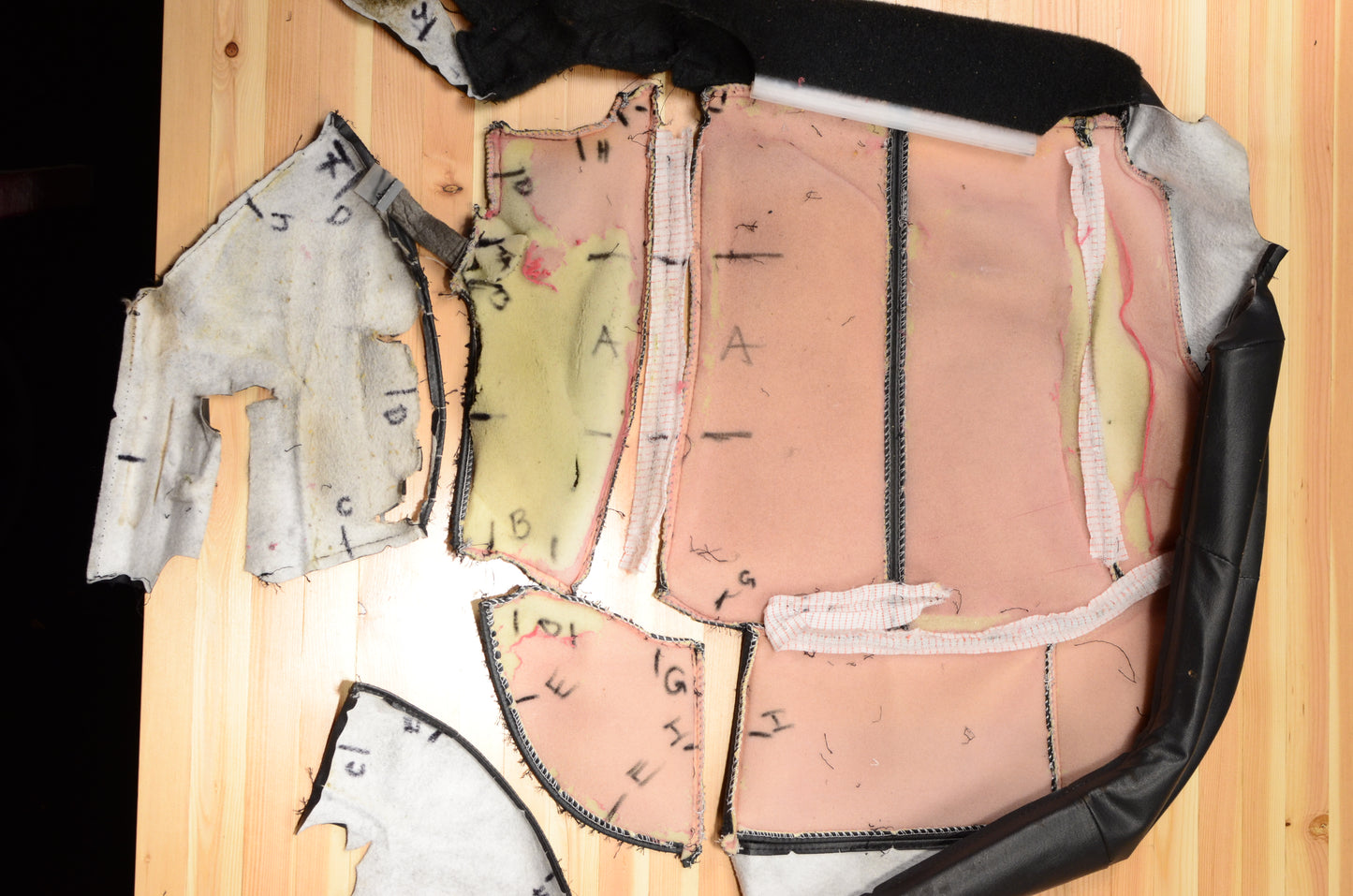 Reupholster a Bucket Seat