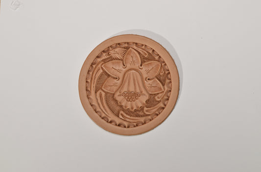 Tooling leather coasters to sharpen your skills and style
