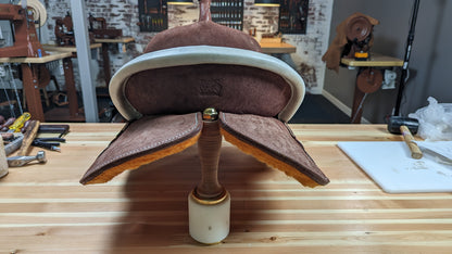 Building a Cheyenne Roll & Standard Cantle Binding with Rawhide