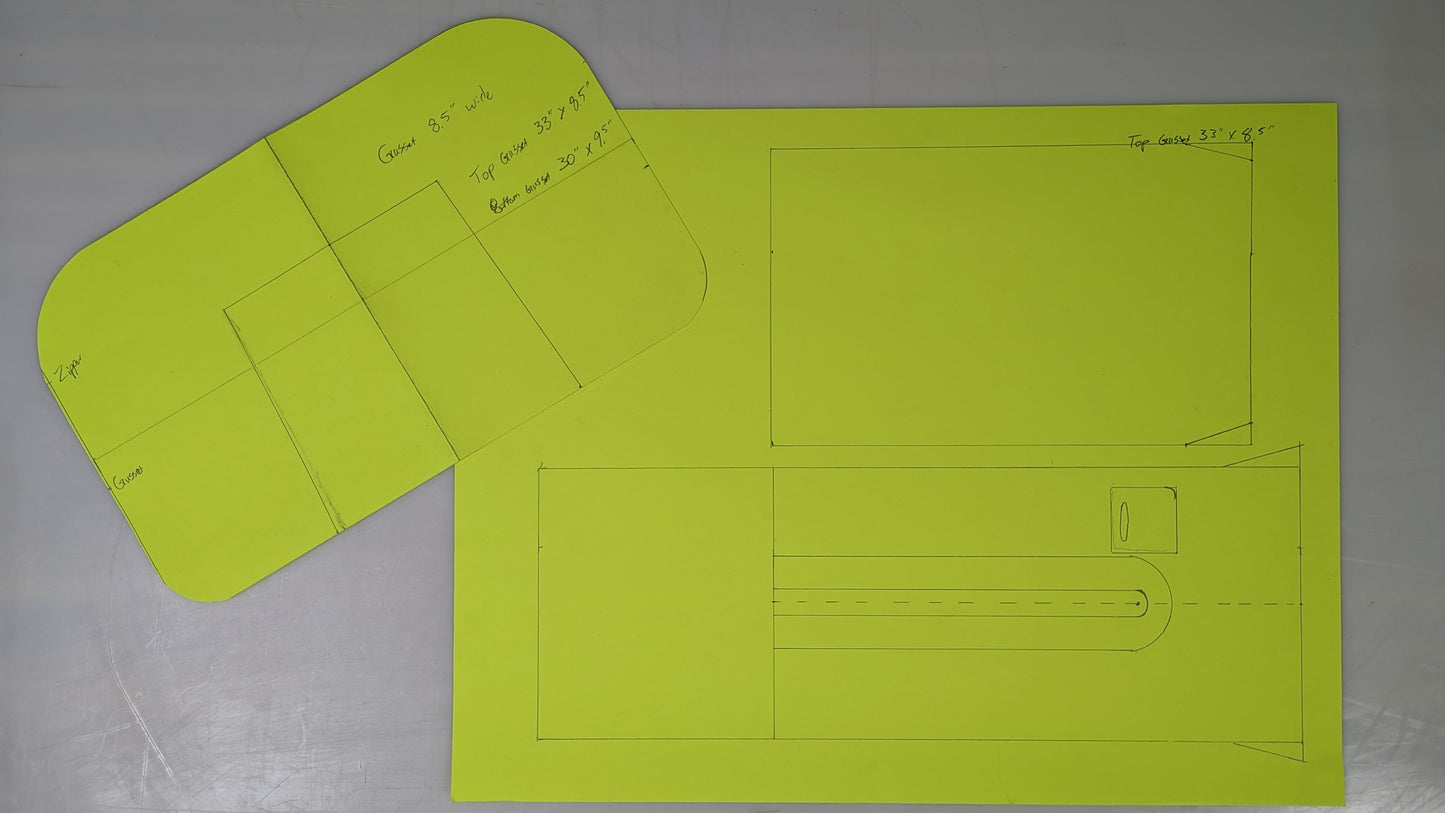 Make a Leather Overnight Bag with Alligator Pocket