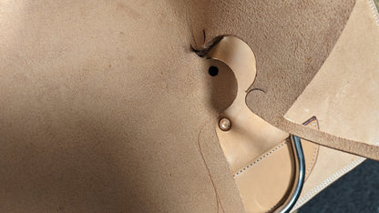 Install a Saddle Seat with an Inlay