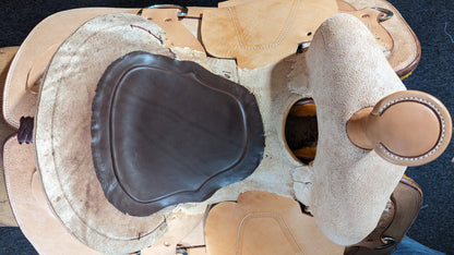 Install a Saddle Seat with an Inlay