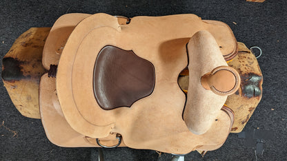 Install a Saddle Seat with an Inlay
