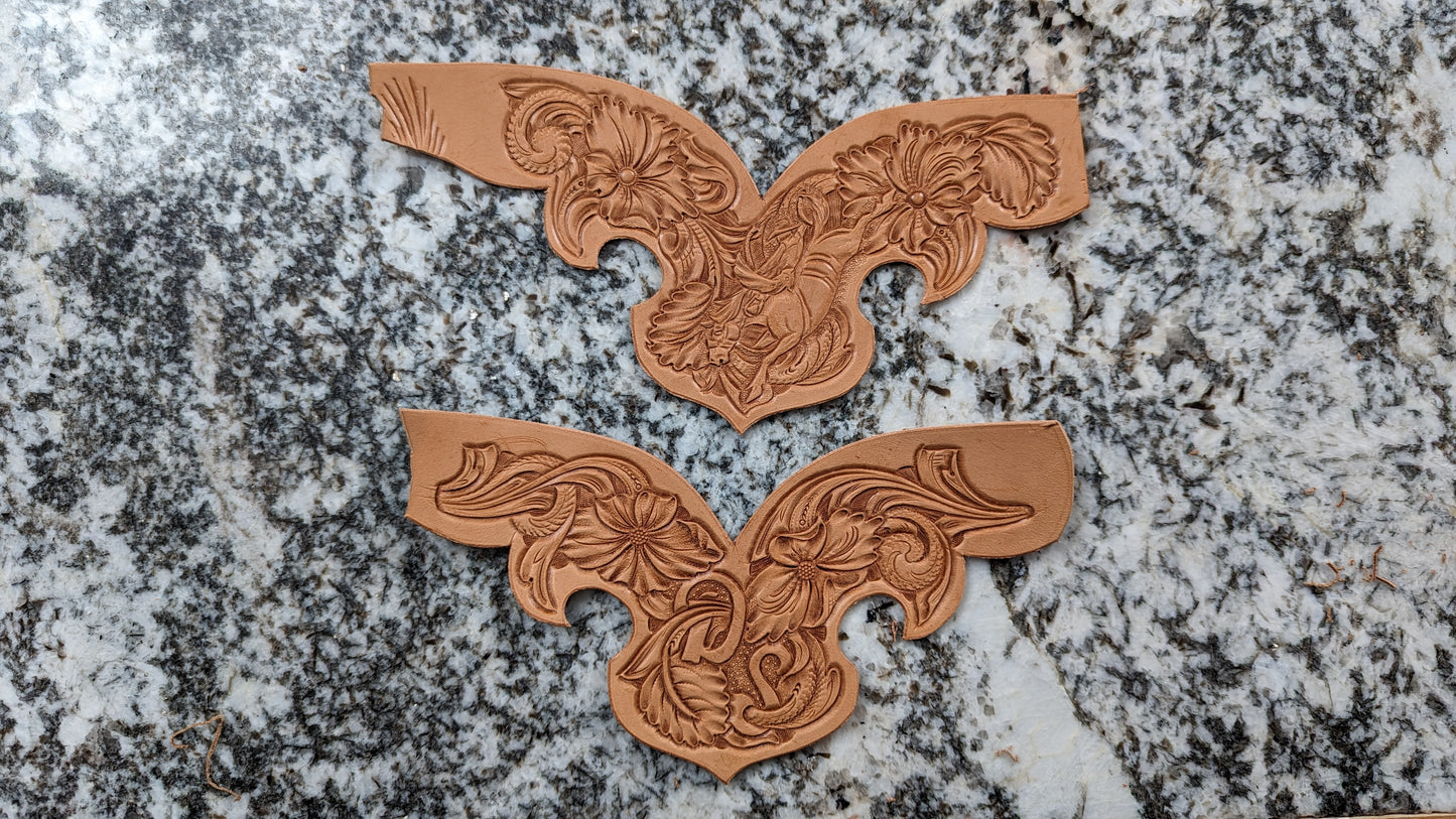 Master Leather Tooling with Floral & Figure Carving Techniques