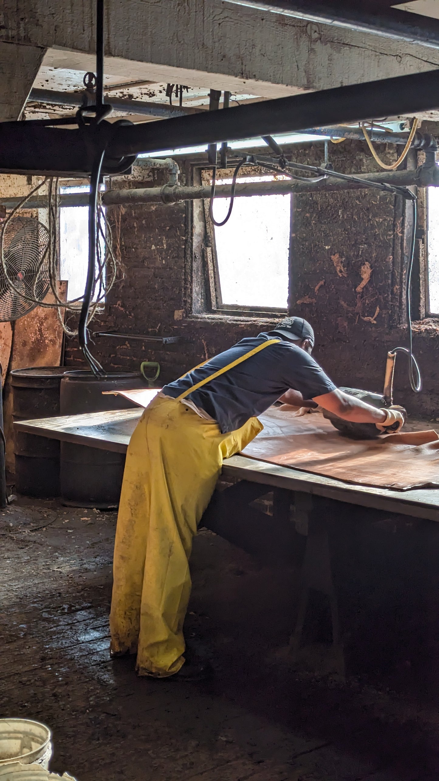 Behind the scenes Hermann Oak Tannery Tour