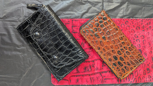 Build a Trifold Alligator Wallet