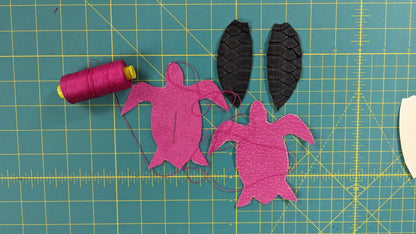Turn Your Scrap Leather into the Cutest Turtle Accessory