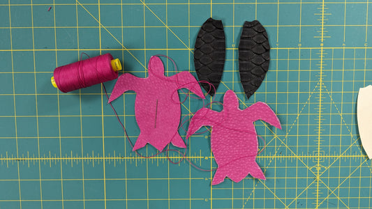 Turn Your Scrap Leather into the Cutest Turtle Accessory