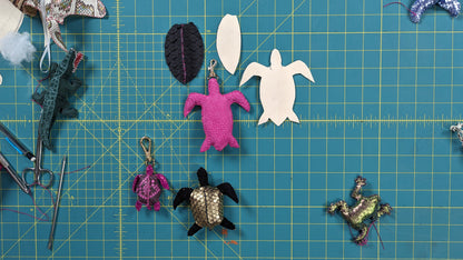 Turn Your Scrap Leather into the Cutest Turtle Accessory