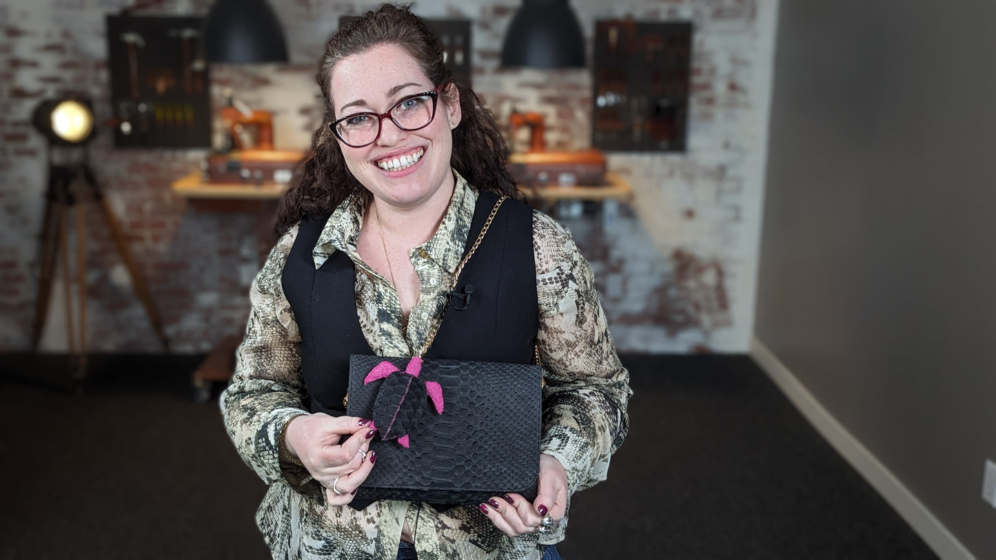 Turn Your Scrap Leather into the Cutest Turtle Accessory