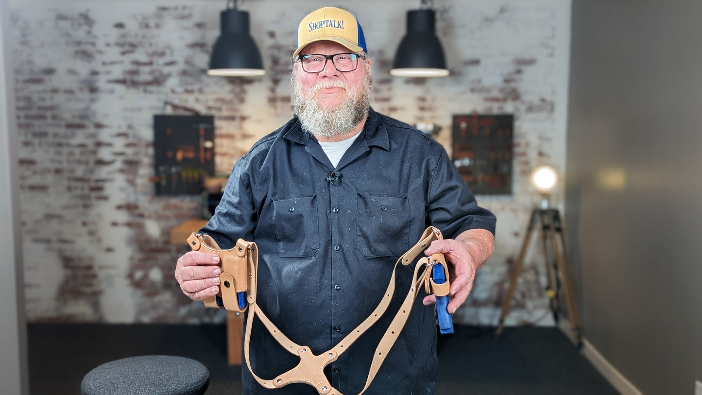 Build a Custom Leather Shoulder Holster: Step-by-Step Course