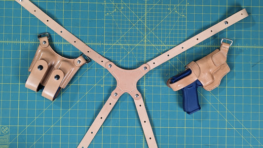 Build a Custom Leather Shoulder Holster: Step-by-Step Course
