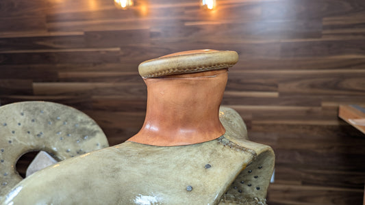 Cover and Repair a Saddle Horn with Rawhide