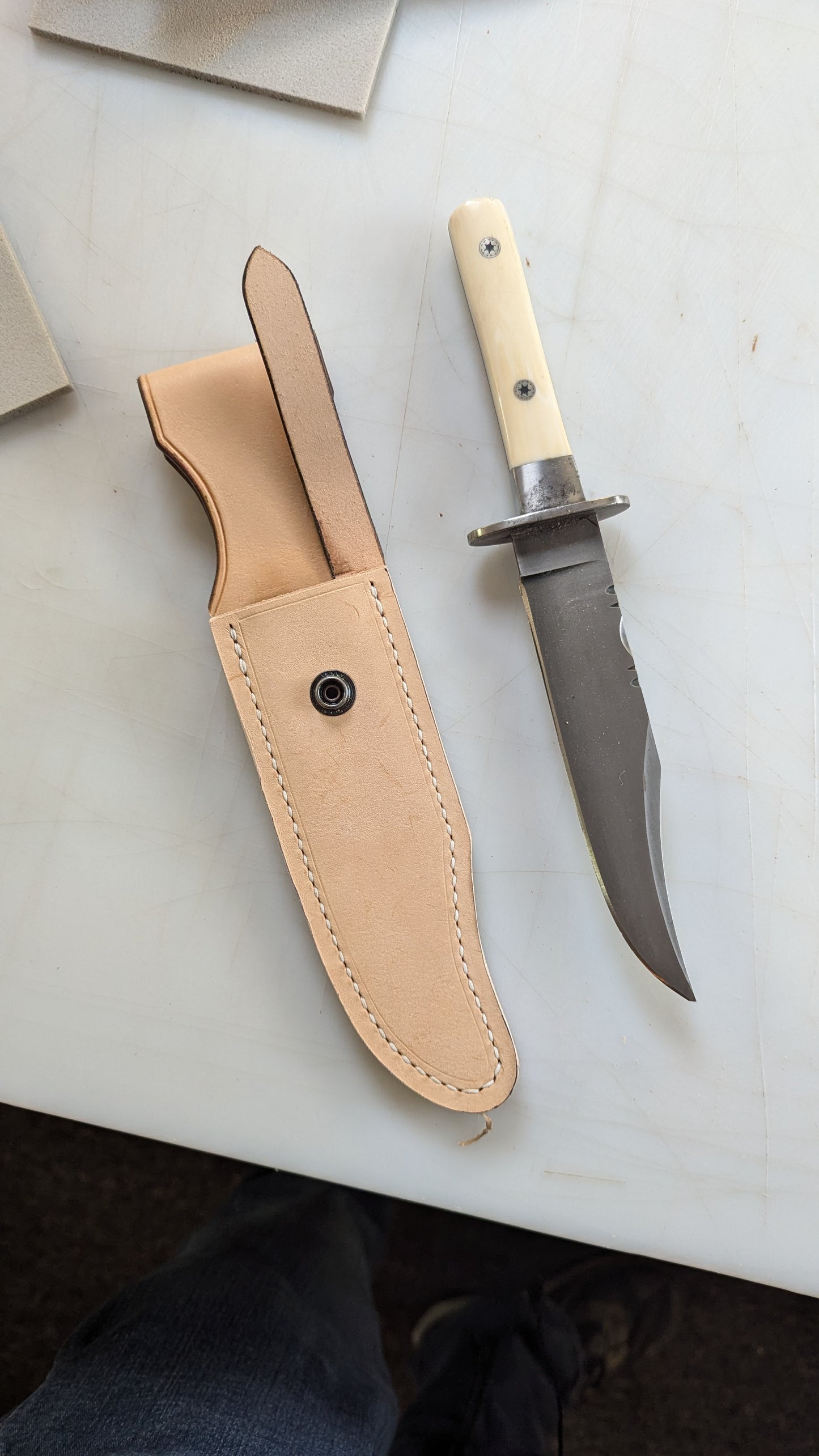 Design and Build a Leather Scabbard Knife Sheath