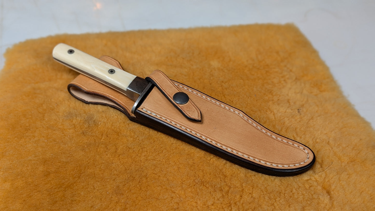 Design and Build a Leather Scabbard Knife Sheath