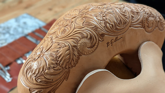 Learn Floral Saddle Tooling That Flows with Ty Skiver