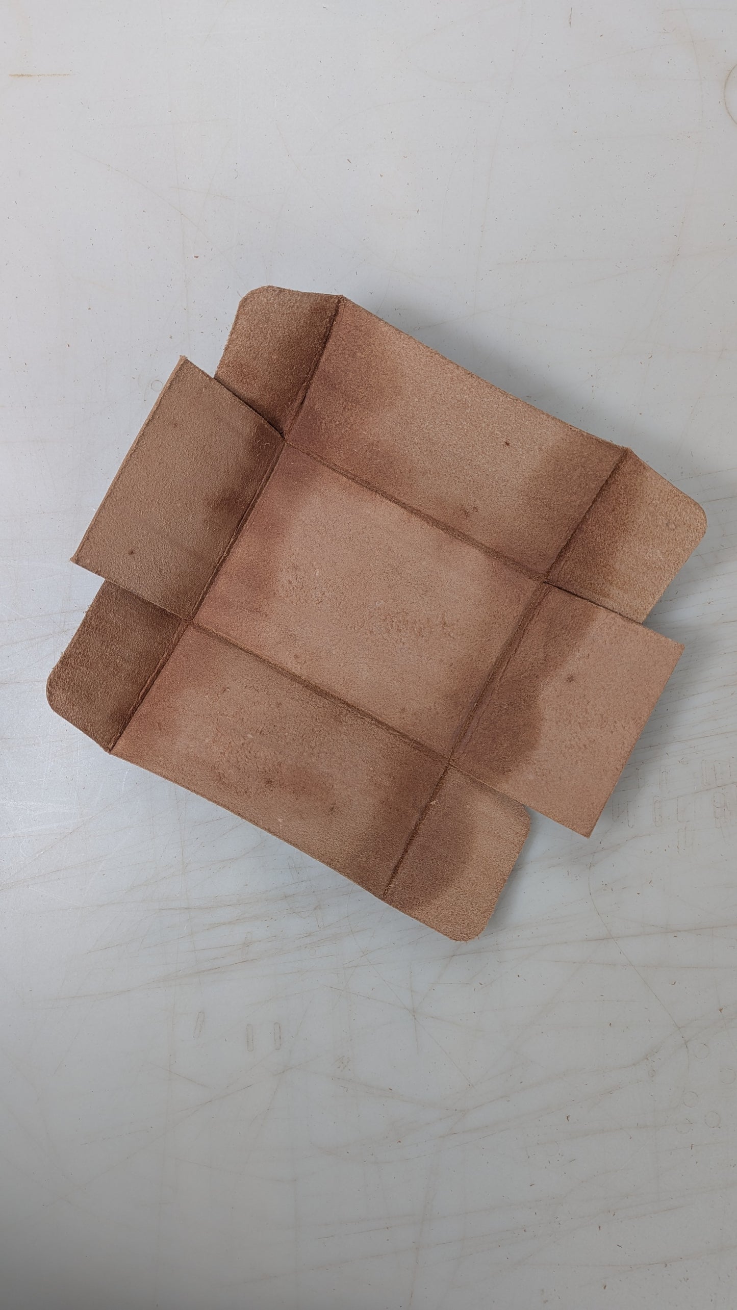 Tool Leather to Look Like Wood | Faux Wood Box