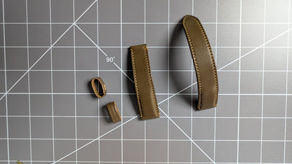 How to make a leather watchbands for a classic timepiece or and Apple Watch