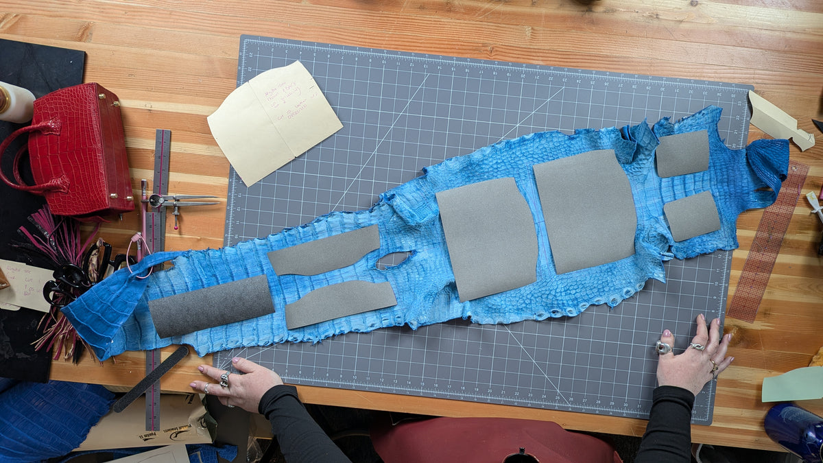 The Luxe Gator Tote: Master the Art of Luxury Exotic Leather Bag Making