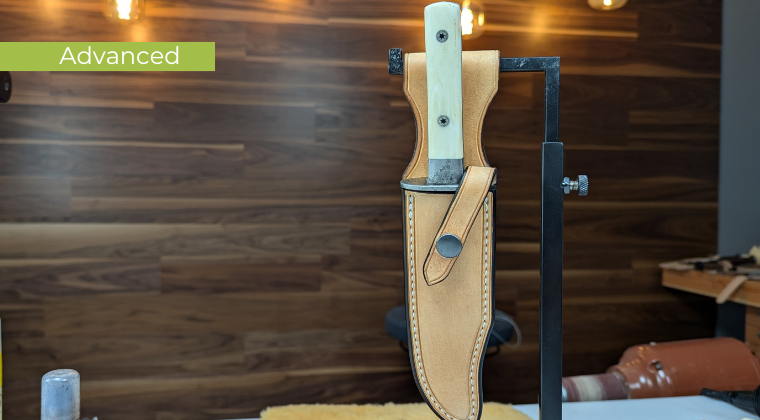 Design and Build a Leather Scabbard Knife Sheath