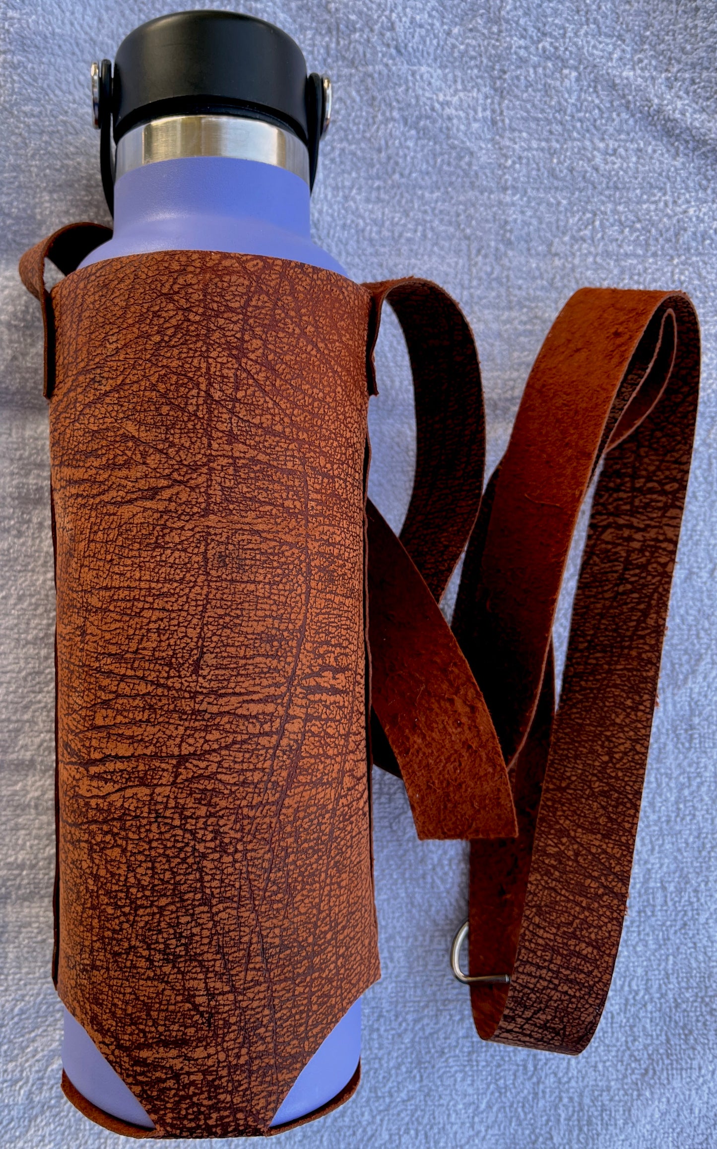 Leather Water Bottle Holder with Sheryl Katzke