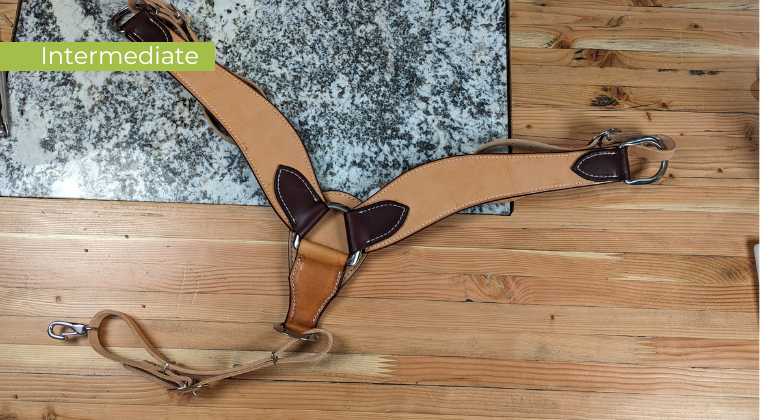 Three Piece Roper Breast Collar