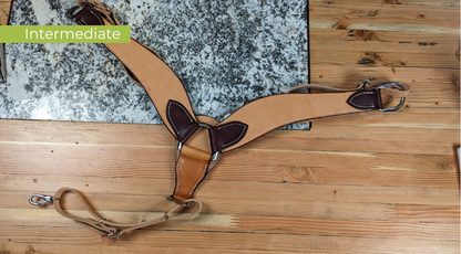 Three Piece Roper Breast Collar