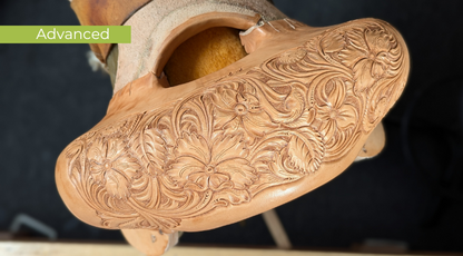 Learn Floral Saddle Tooling That Flows with Ty Skiver