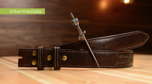 How to Make a Domed Billeted Belt