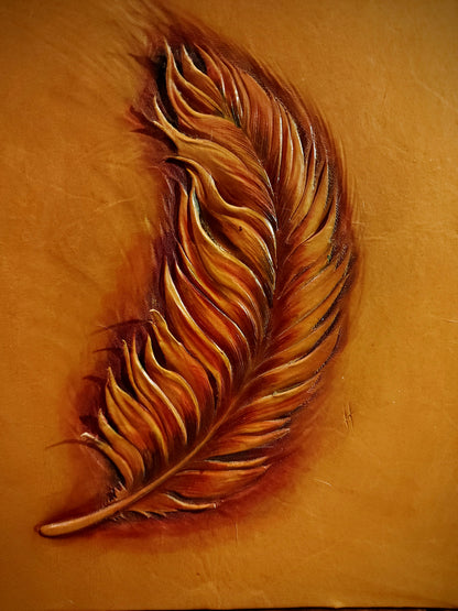 Tooling a Feather Off the Leather With Brandon Corral