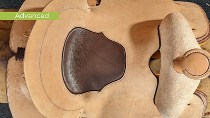 Install a Saddle Seat with an Inlay