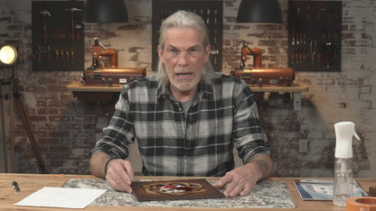 How to create 3D Leather Artwork with Embossing and Layers