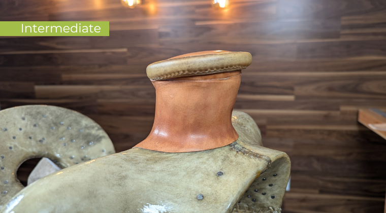 Cover and Repair a Saddle Horn with Rawhide